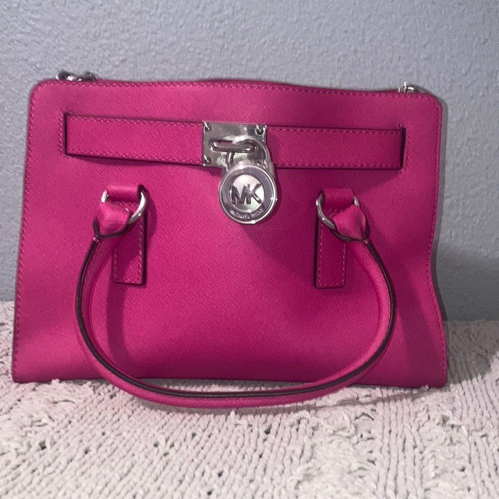 Pink Michael Khors purse